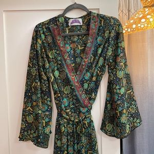 Emily in Wonderland Willow Duster/Wrap Dress in Aventurine